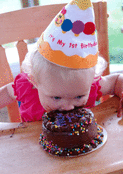Un g&acirc;teau d'anniversaire irr&eacute;sistible